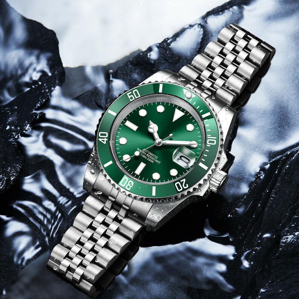 DIY Logo 40MM Dive Watch NH35  – Stainless Bracelet Diver Bewertung und Preis