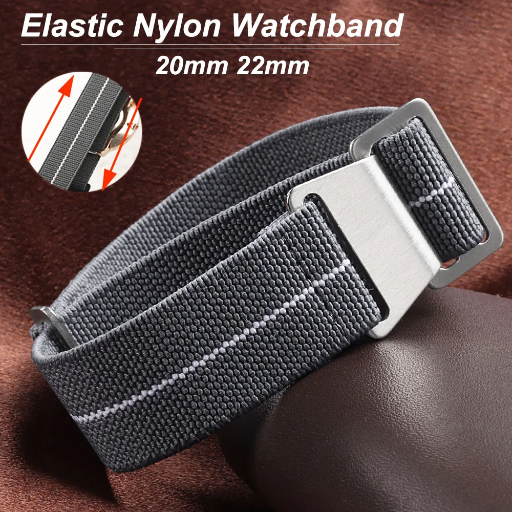 Elastic Watch Strap 60s French – Parachute Strap Elastic Bewertung und Preis