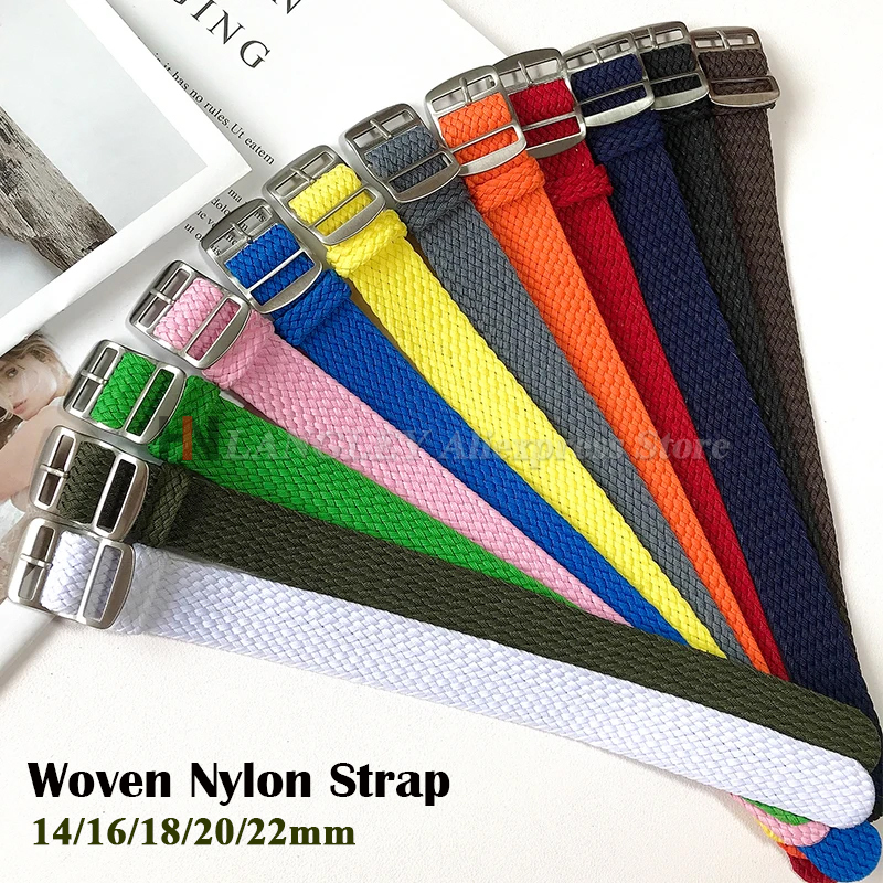 Fabric Woven Nylon Watch Band  – Perlon Strap Woven Bewertung und Preis