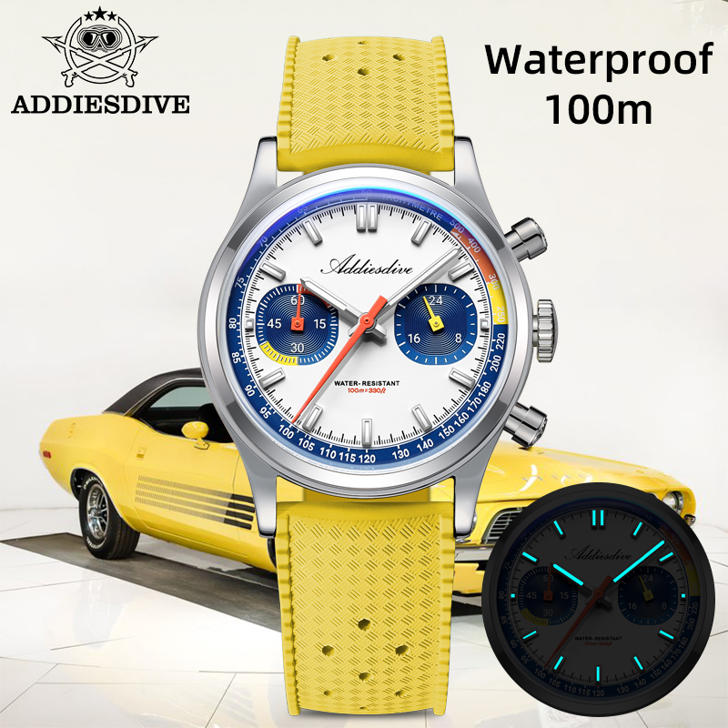 ADDIESDIVE Fashion Men's Quart – Rubber Strap Diver Bewertung und Preis