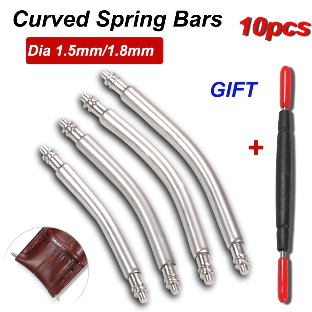 10pcs Curved End Spring Bar Di – Curved Spring Bar Bewertung und Preis