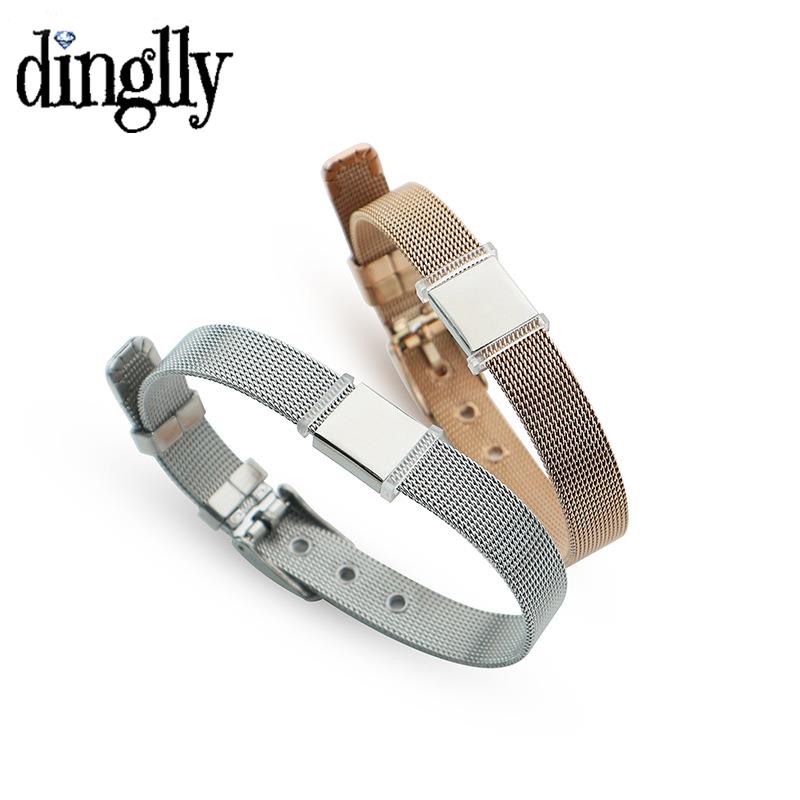 DINGLLY 10mm High Quality Stai – Mesh Strap Metal Bewertung und Preis