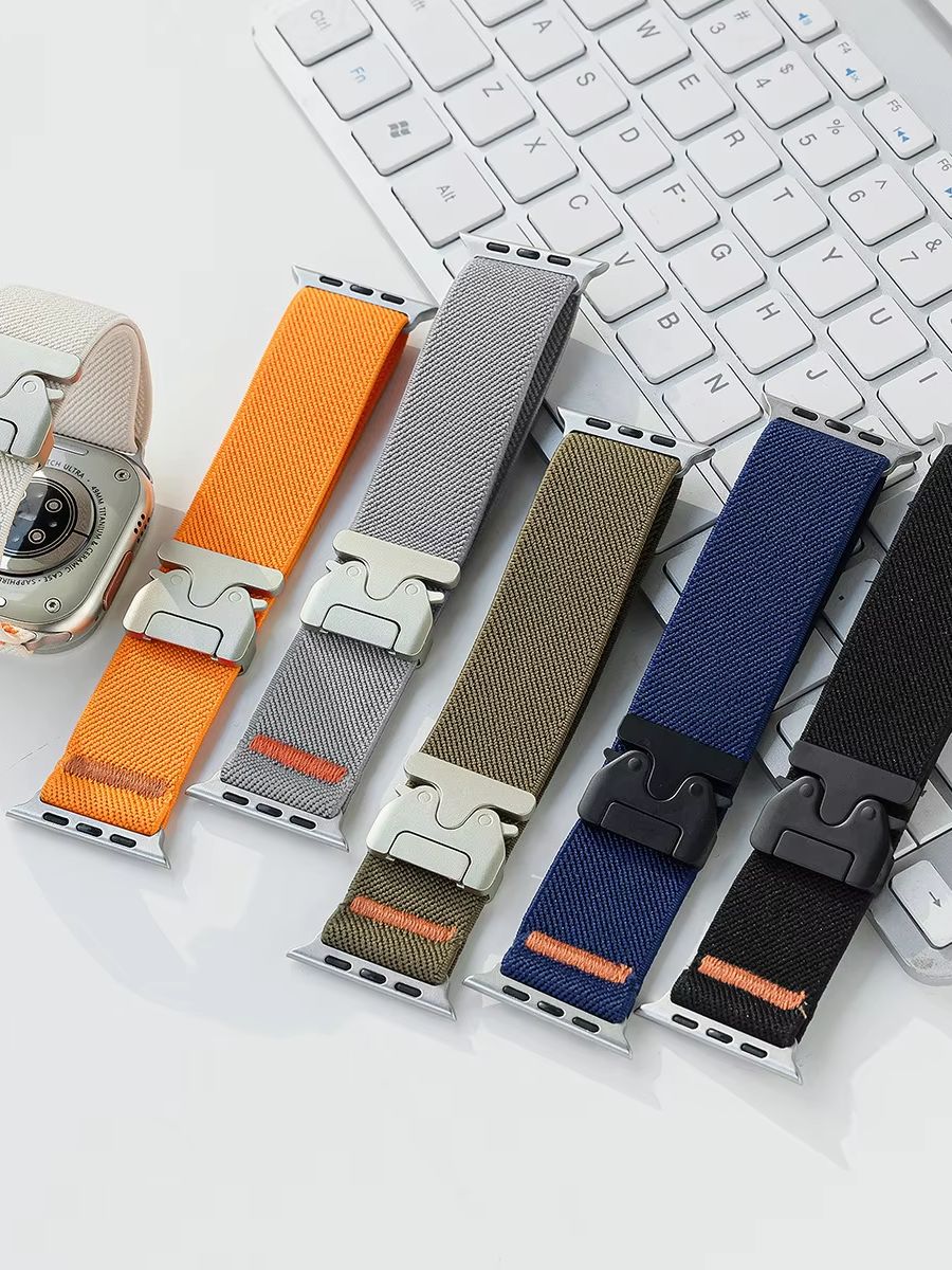 For Apple Watch Band Nylon Ela – Parachute Strap Elastic Bewertung und Preis