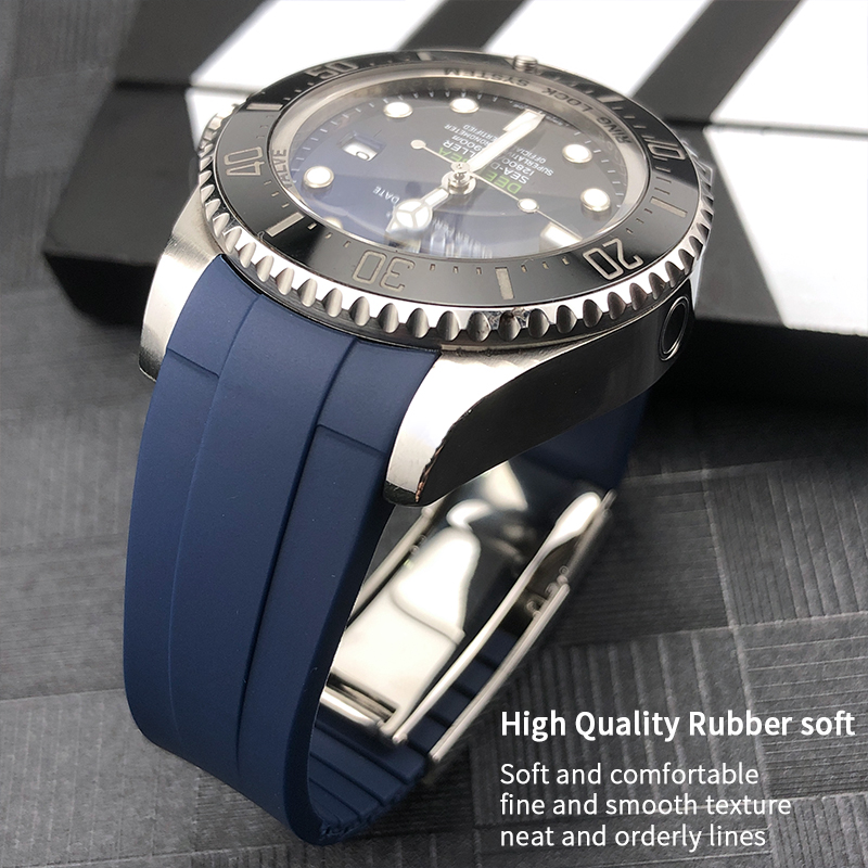 21mm Silicone Rubber Watch Ban – Rubber Strap Diver Bewertung und Preis