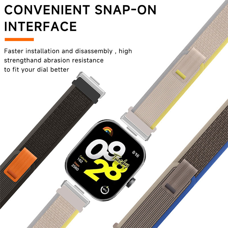For Xiaomi Redmi Watch 4 Nylon – Sport Loop Velcro Bewertung und Preis