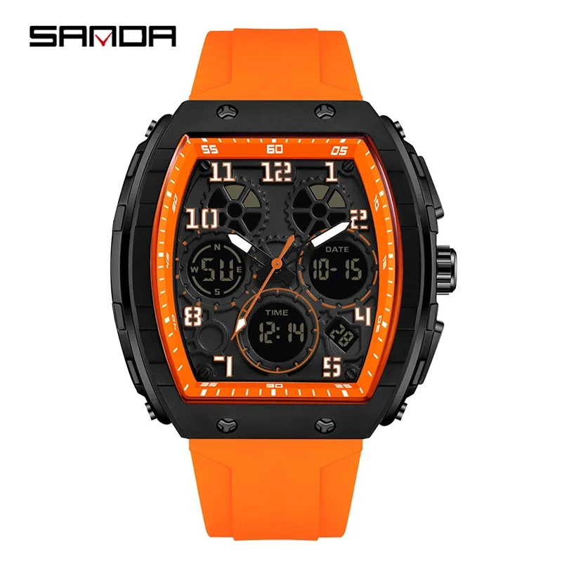 SANDA 6157 New Fashion Men's E – Rubber Strap Diver Bewertung und Preis