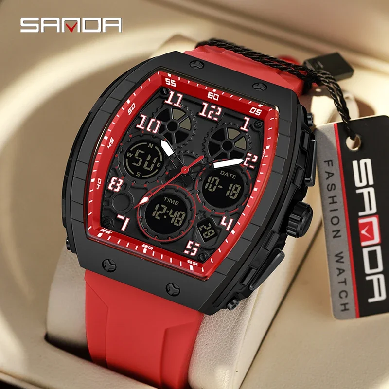 SANDA 6157 New Fashion Men's E – Rubber Strap Diver Bewertung und Preis