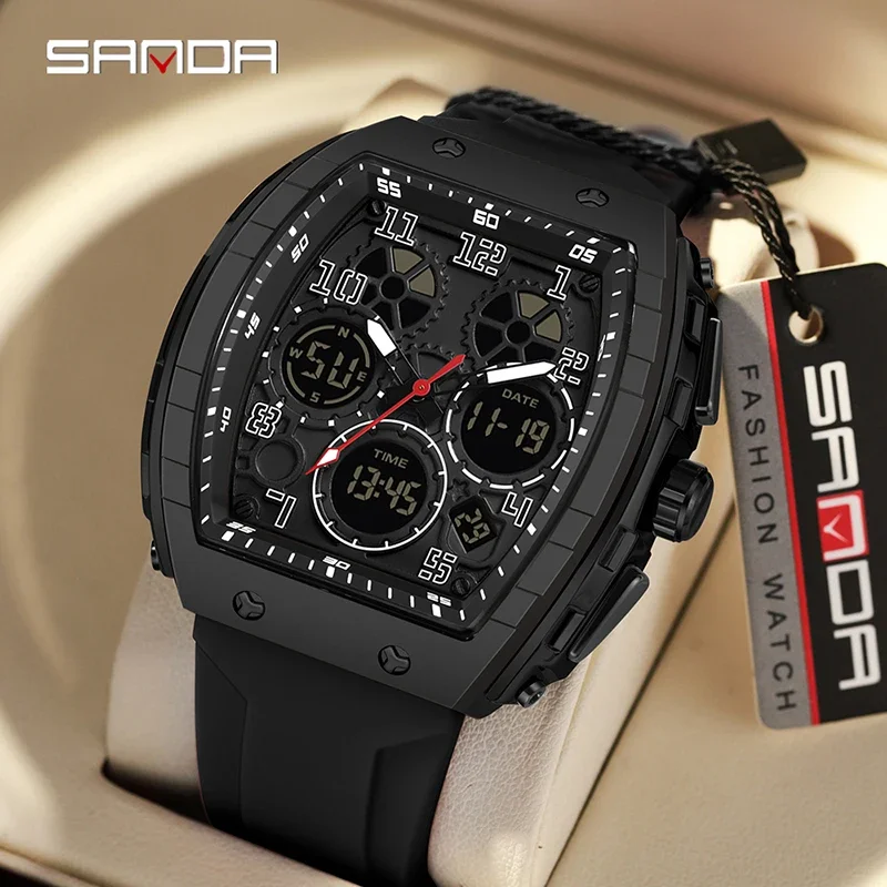 SANDA 6157 New Fashion Men's E – Rubber Strap Diver Bewertung und Preis