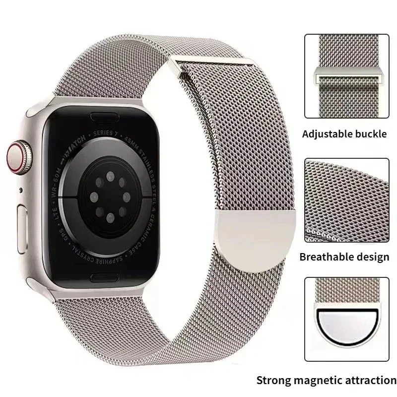 Magnetic Loop Strap For Apple  – Milanese Loop Magnetic Bewertung und Preis