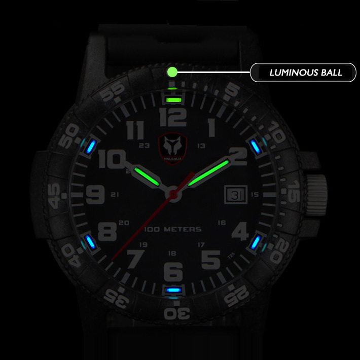 Hnlgnox Mens Pilot Watches Spo – Rubber Strap Diver Bewertung und Preis