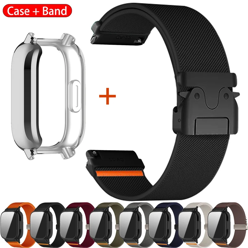 Nylon Straps+ TPU case for Red – Parachute Strap Elastic Bewertung und Preis