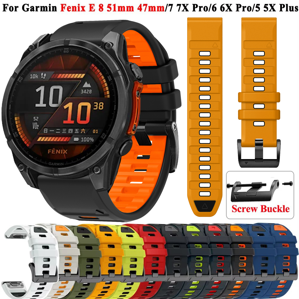 QuickFit 26mm 22mm Silicone Wa – Silicone Watch Band 22Mm Bewertung und Preis