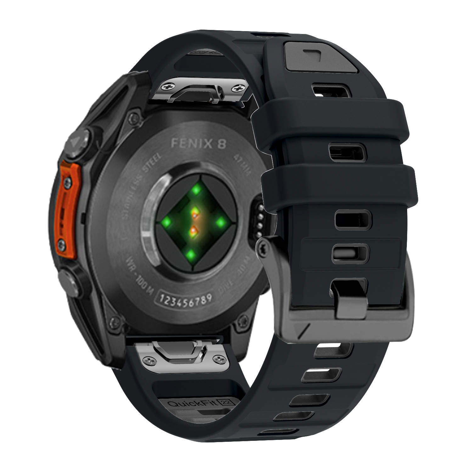 QuickFit 26mm 22mm Silicone Wa – Silicone Watch Band 22Mm Bewertung und Preis
