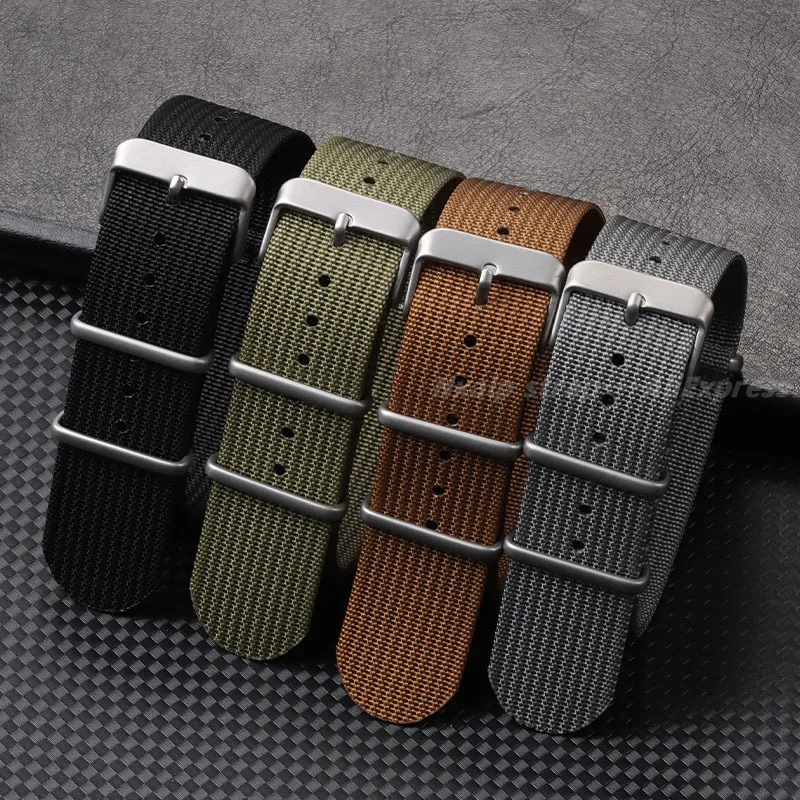 Ribbed Nylon Watch Strap 18mm  – Nato Strap Nylon Bewertung und Preis