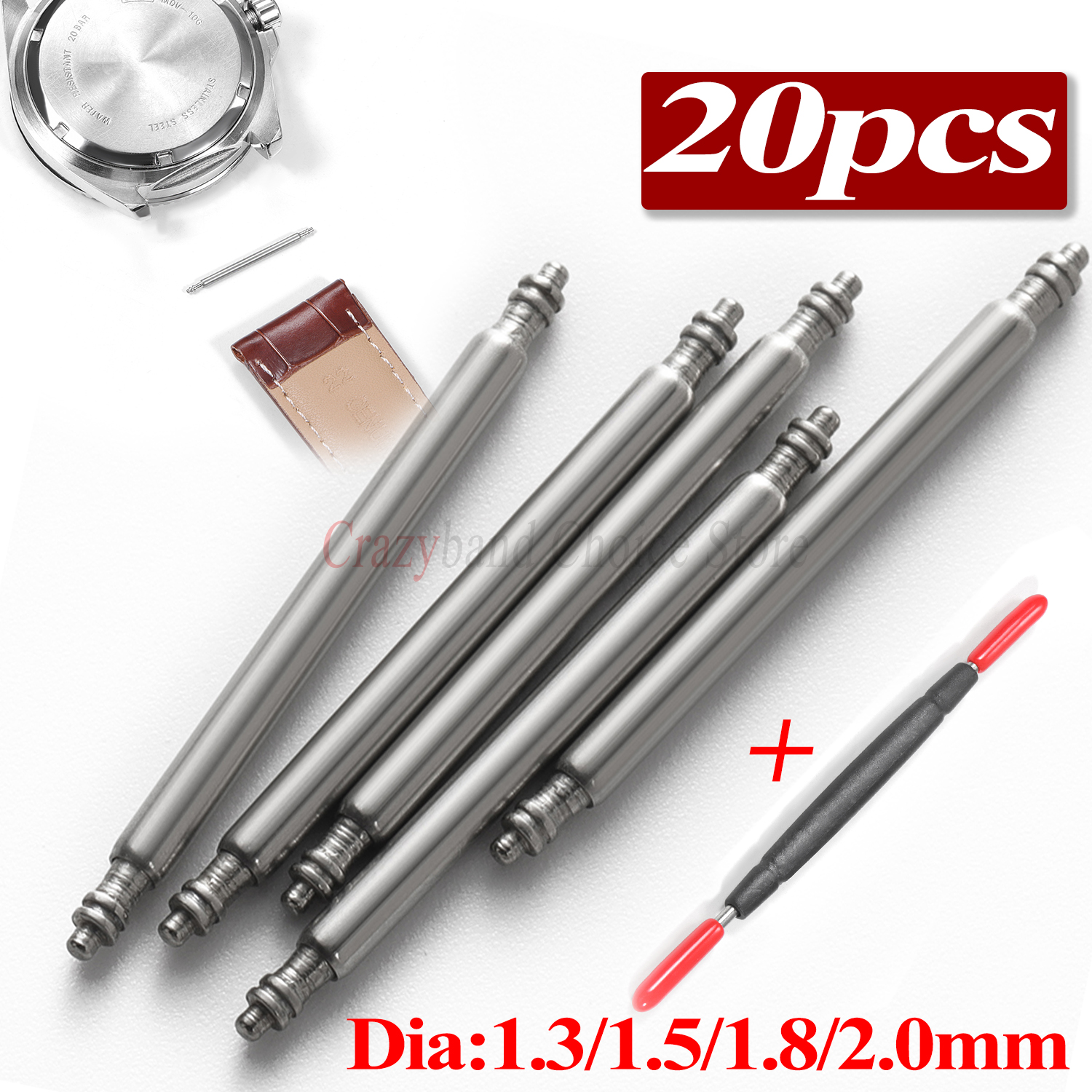 20pcs Metals Watch Band Pins 1 – Spring Bar Tool Set Bewertung und Preis