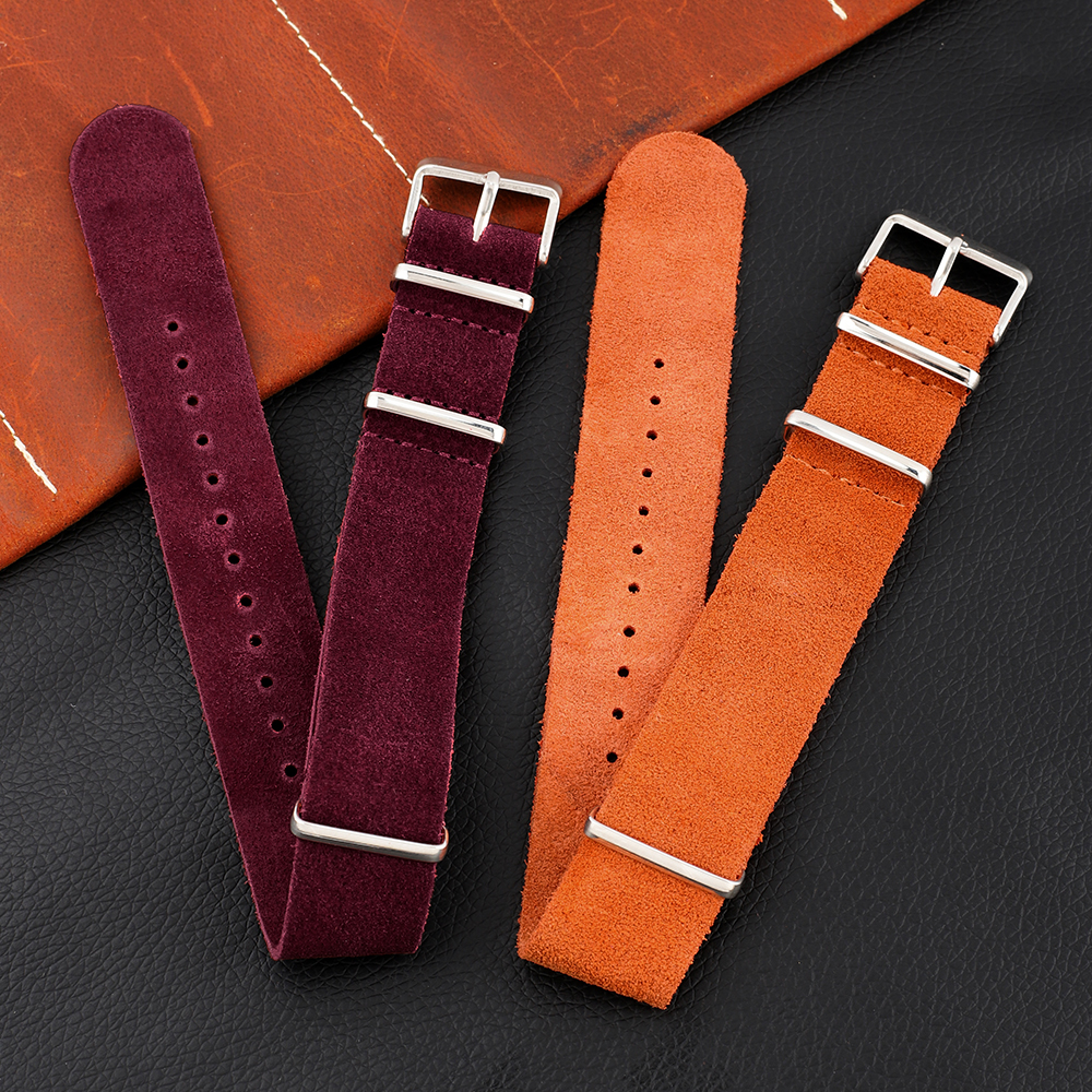 18mm 20mm 22mm Vintage Soft Su – Suede Strap Watch Bewertung und Preis