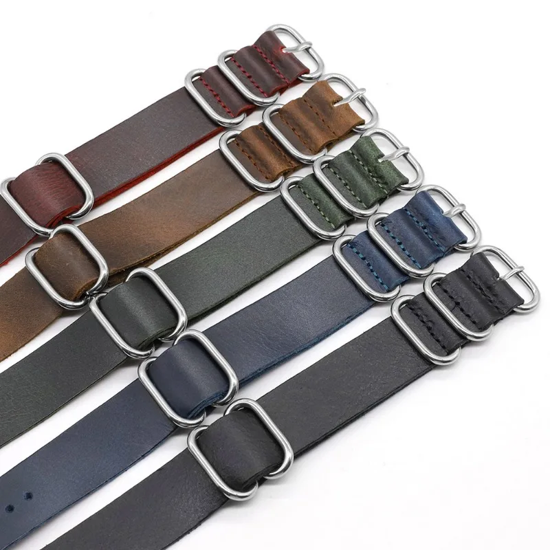 Vintage Genuine Leather Watch  – Nato Strap Nylon Bewertung und Preis