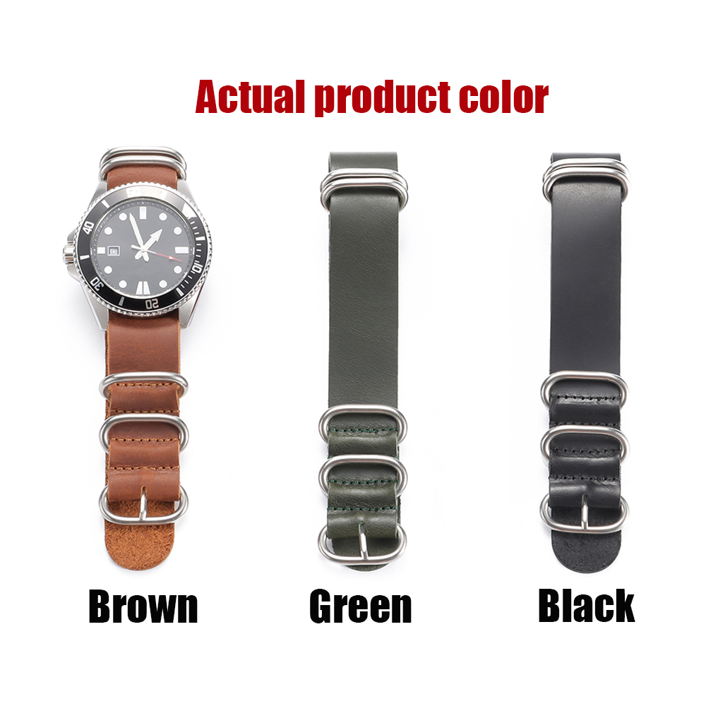 Vintage Genuine Leather Watch  – Nato Strap Nylon Bewertung und Preis