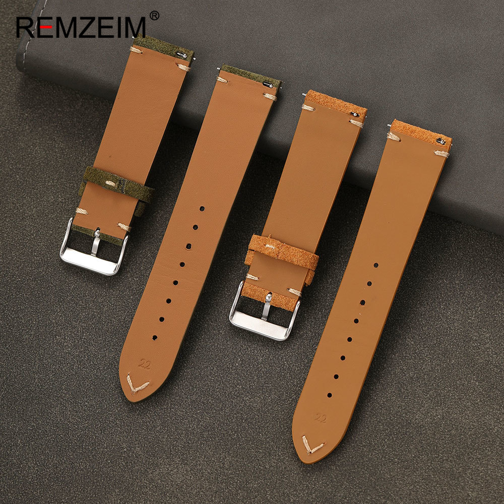 Unisex Suede Leather Watch Bel – Suede Strap Watch Bewertung und Preis