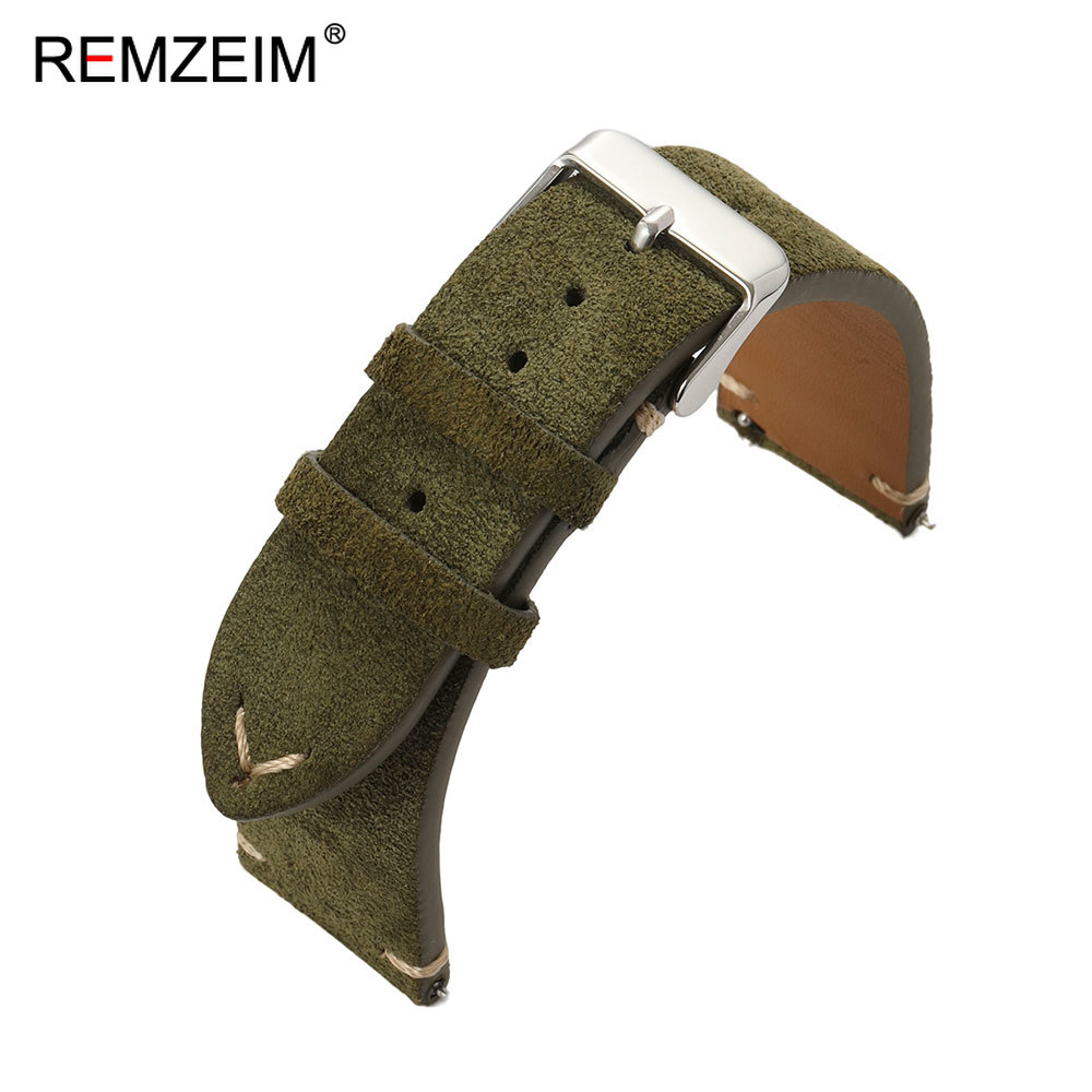 Unisex Suede Leather Watch Bel – Suede Strap Watch Bewertung und Preis