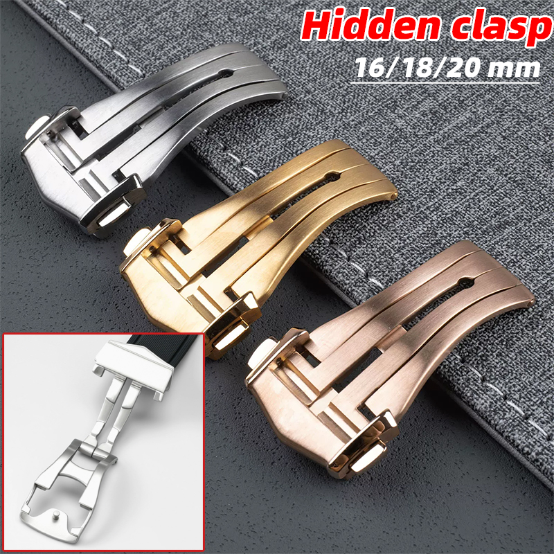 For Omega Deployment Clasp Lea – Butterfly Clasp Deployant Bewertung und Preis