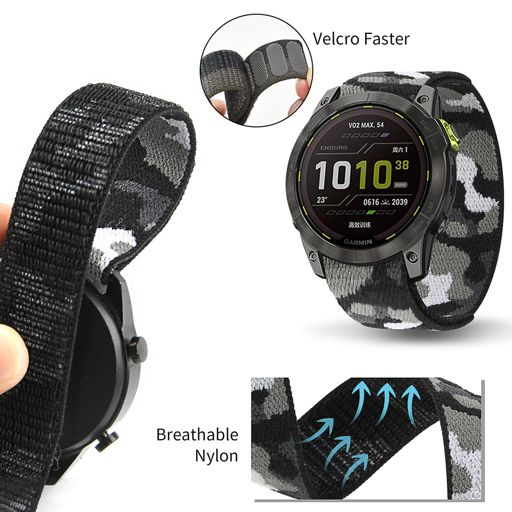 22mm 26mm Nylon QuickFit Strap – Sport Loop Velcro Bewertung und Preis