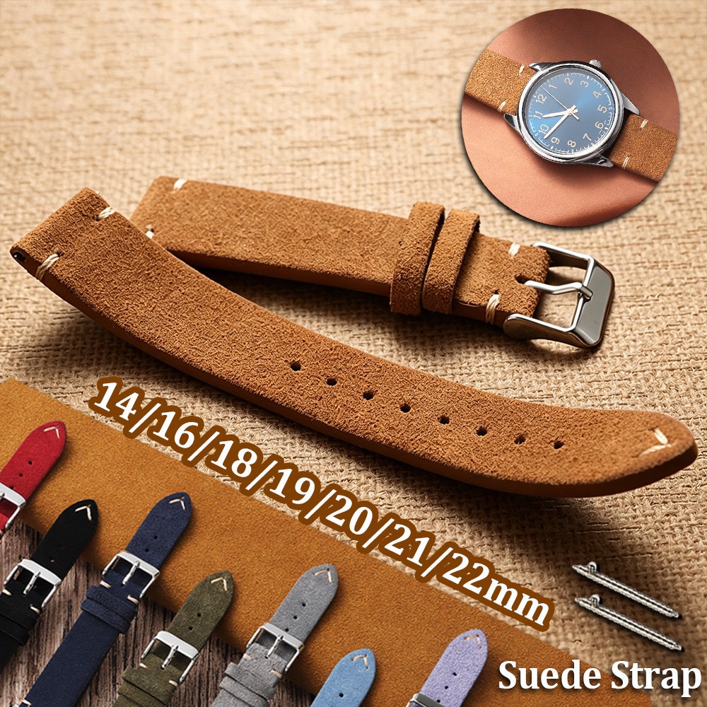 14 16 18 19 20 21 22mm Quick R – Suede Strap Watch Bewertung und Preis