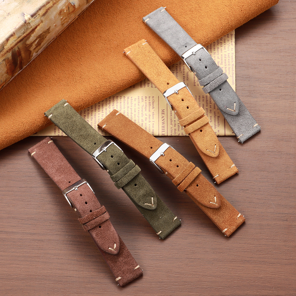 14 16 18 19 20 21 22mm Quick R – Suede Strap Watch Bewertung und Preis