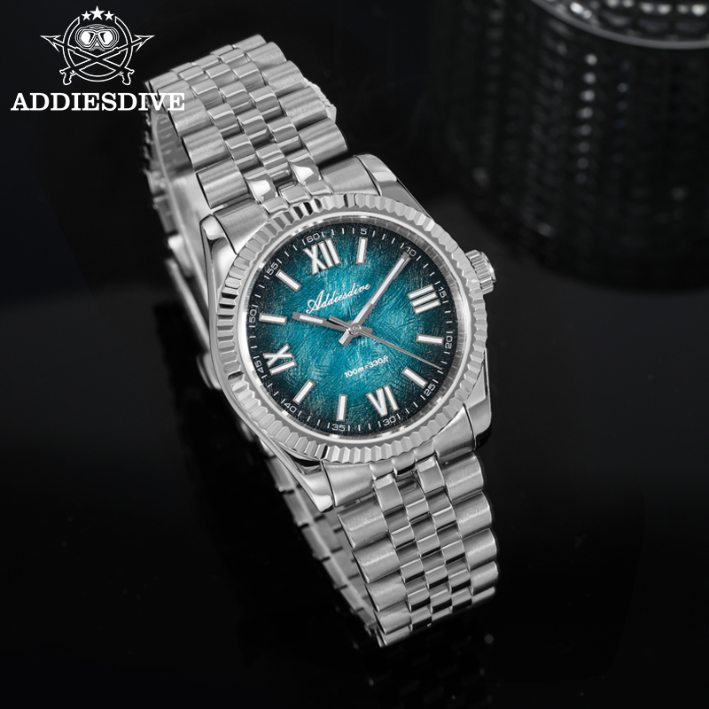 ADDIESDIVE Elegant Watch for W – Stainless Bracelet Diver Bewertung und Preis