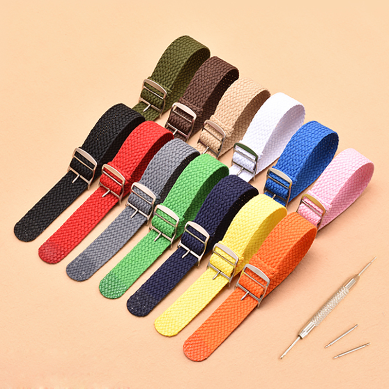 Nylon Weave Watch Strap for Pe – Perlon Strap Woven Bewertung und Preis