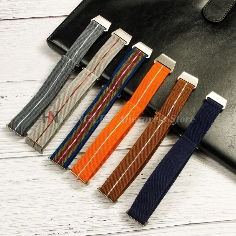 Elastic Nylon Watch Band for S – Parachute Strap Elastic Bewertung und Preis