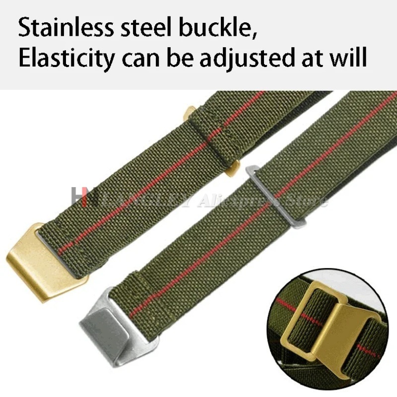 Elastic Nylon Watch Band for S – Parachute Strap Elastic Bewertung und Preis
