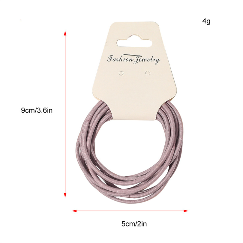 10PCS Women Girls Simple Basic – Silicone Band Women Bewertung und Preis