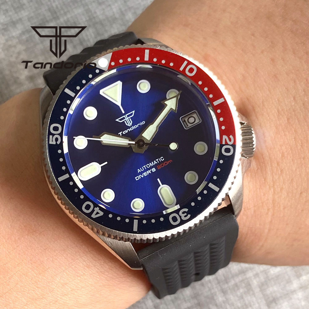 Tandorio NH35A 37mm Automatic  – Rubber Strap Diver Bewertung und Preis