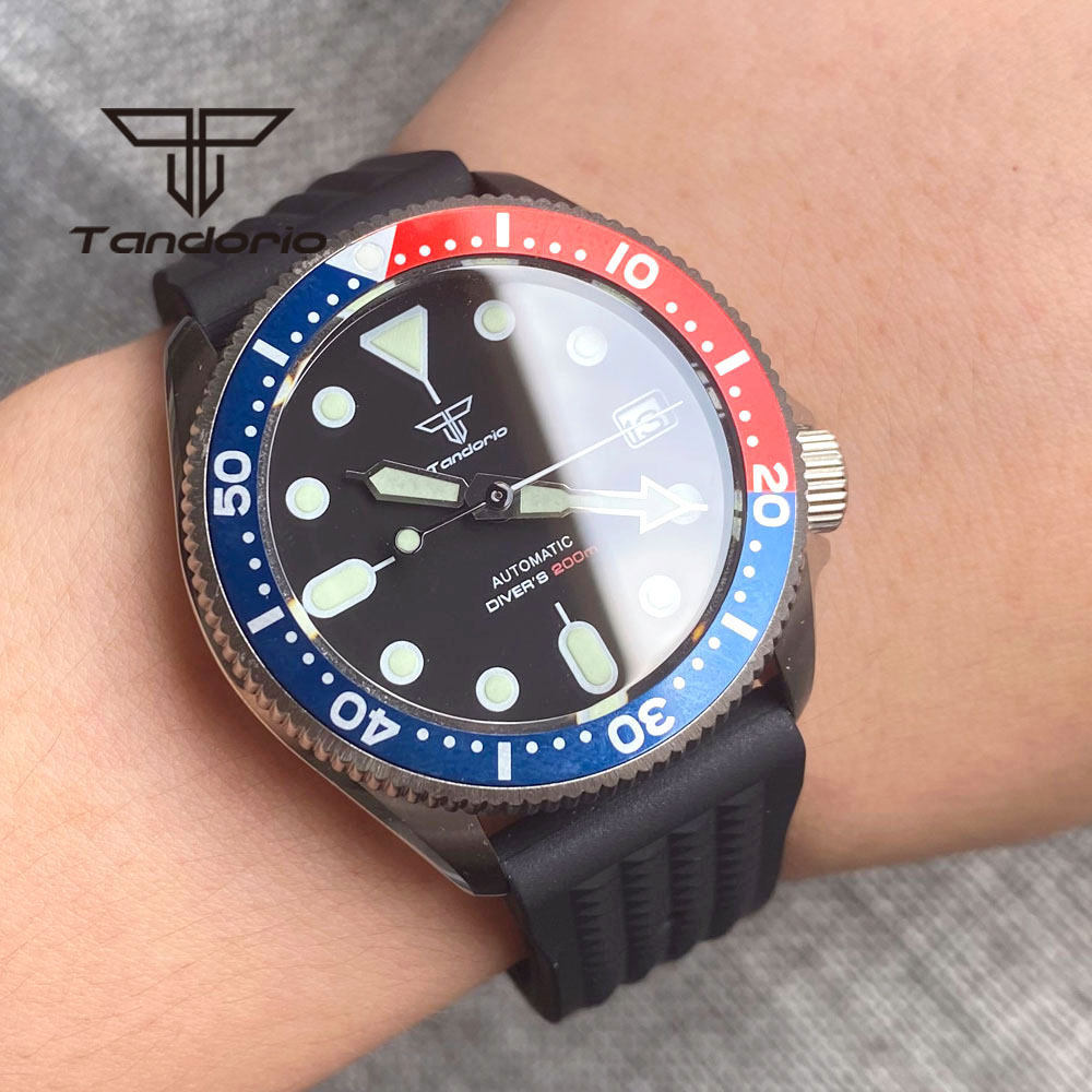 Tandorio NH35A 37mm Automatic  – Rubber Strap Diver Bewertung und Preis