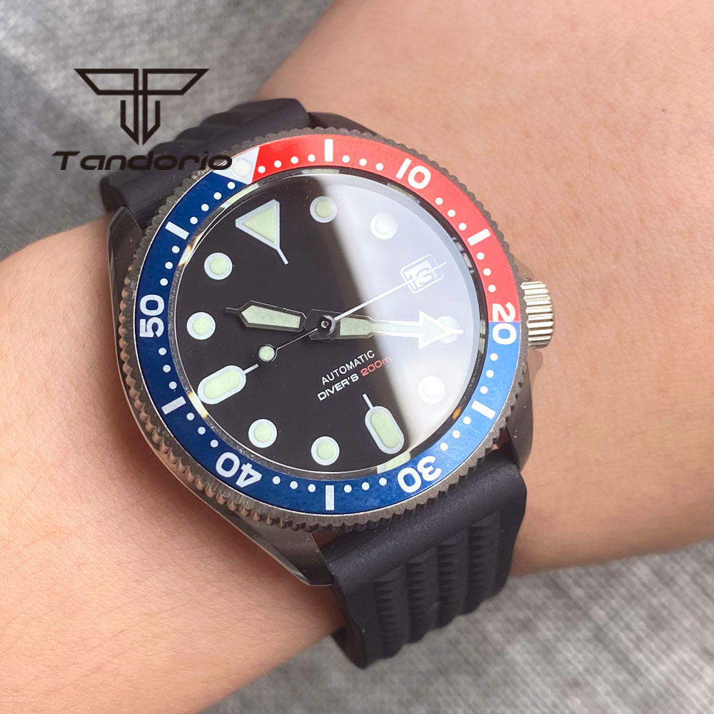 Tandorio NH35A 37mm Automatic  – Rubber Strap Diver Bewertung und Preis