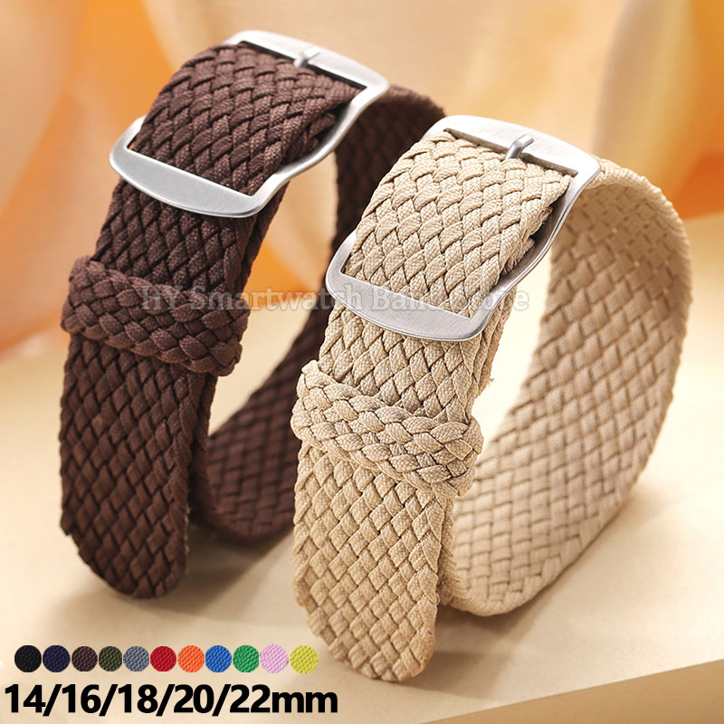 14mm 16mm 18mm 20mm 22mm Woven – Perlon Strap Woven Bewertung und Preis
