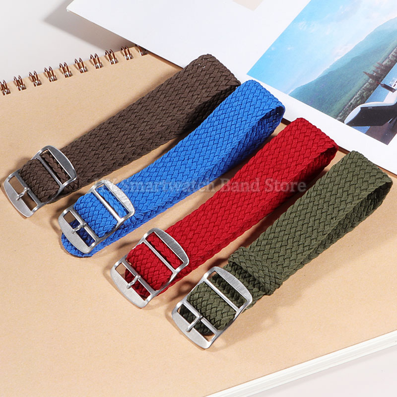 14mm 16mm 18mm 20mm 22mm Woven – Perlon Strap Woven Bewertung und Preis