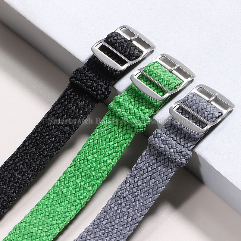 14mm 16mm 18mm 20mm 22mm Woven – Perlon Strap Woven Bewertung und Preis