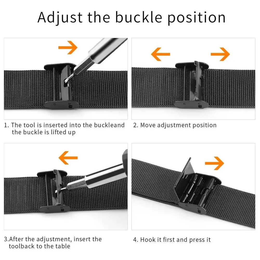 Metal Bands for Fitbit Versa 4 – Mesh Strap Metal Bewertung und Preis