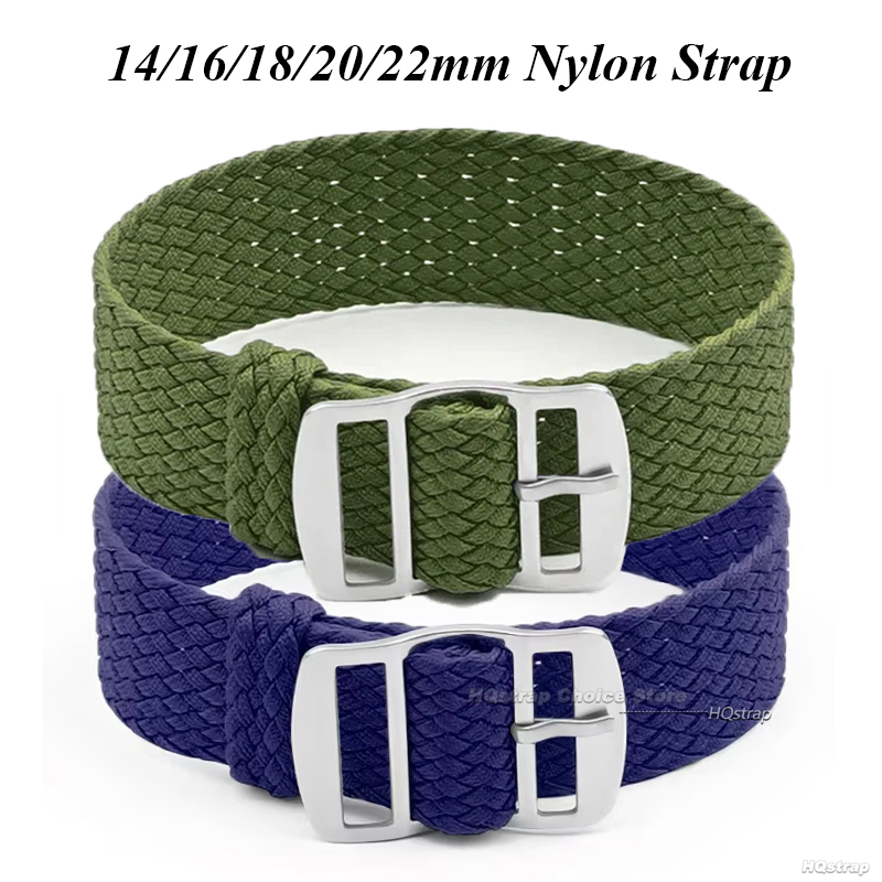 16mm 18mm 20mm 22mm Strap for  – Perlon Strap Woven Bewertung und Preis
