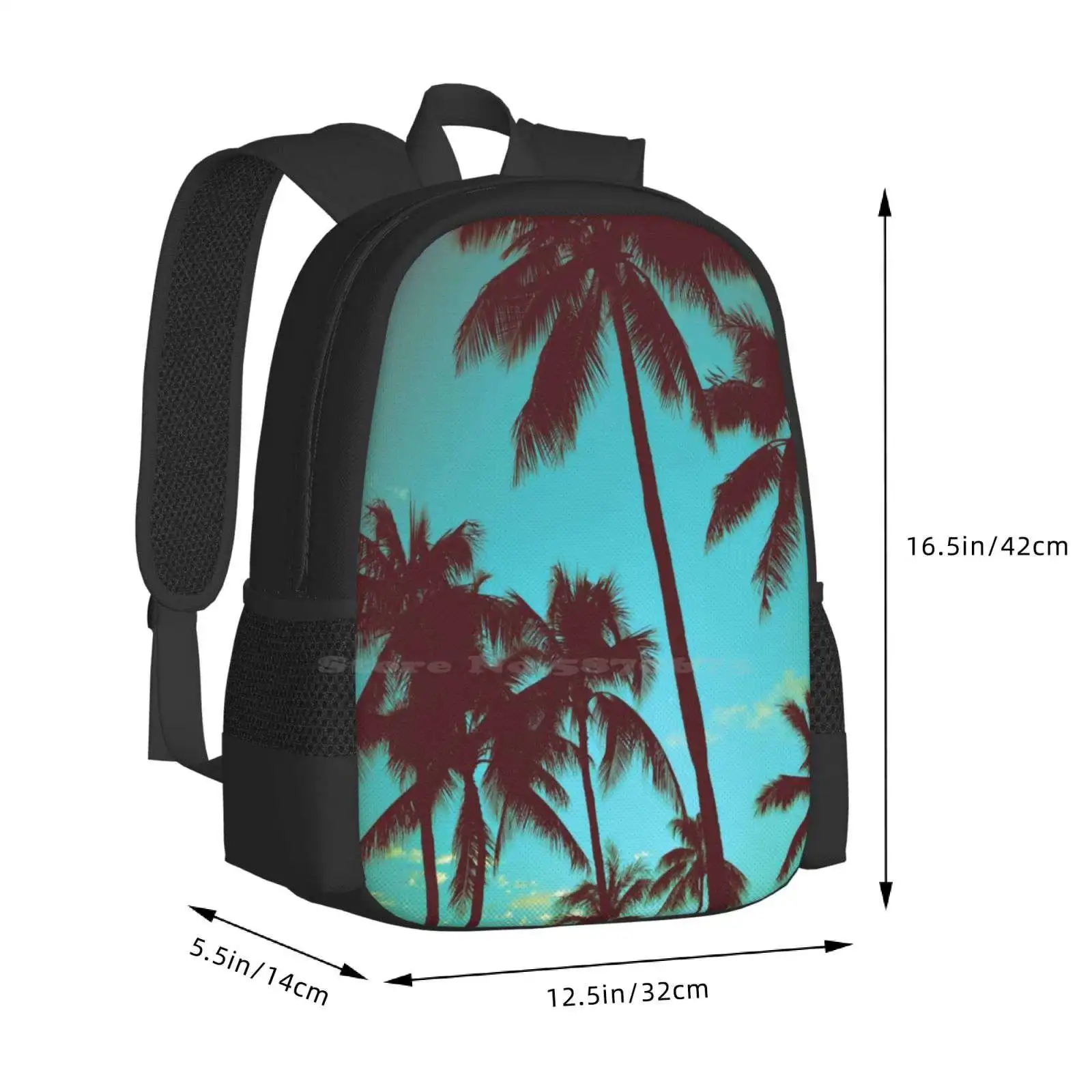 Vintage Tropical Palms Pattern – Tropic Strap Vintage Bewertung und Preis