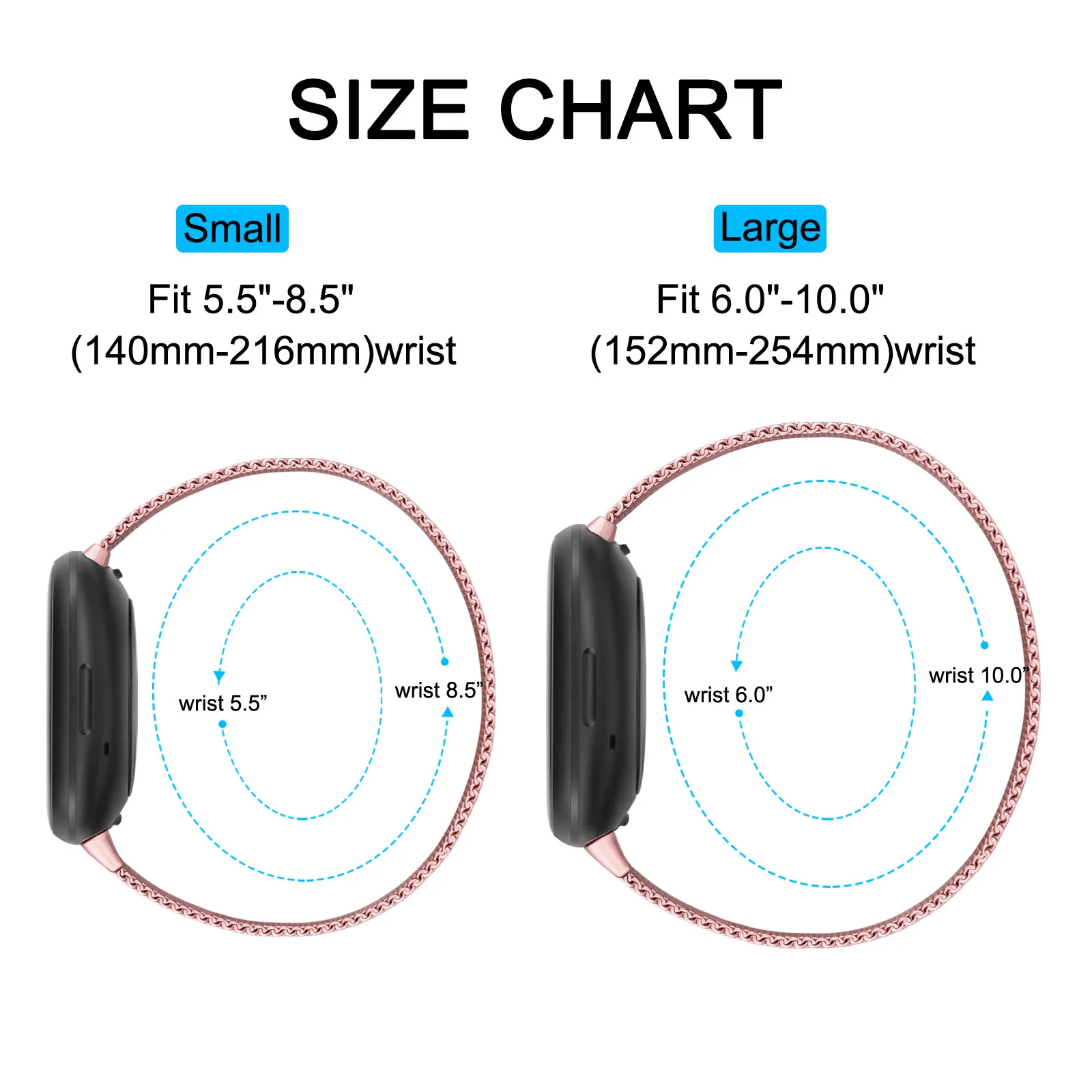 Mental Magnetic Strap for Fitb – Milanese Loop Magnetic Bewertung und Preis