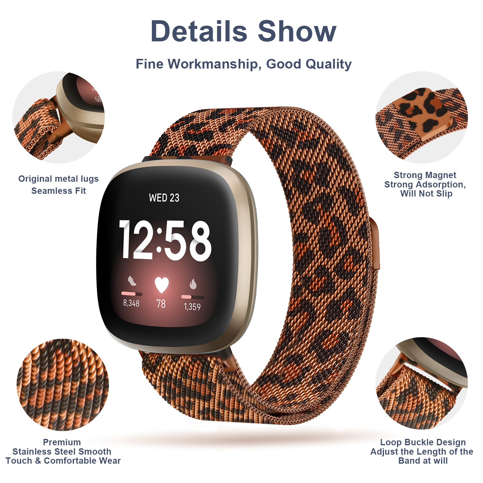Mental Magnetic Strap for Fitb – Milanese Loop Magnetic Bewertung und Preis