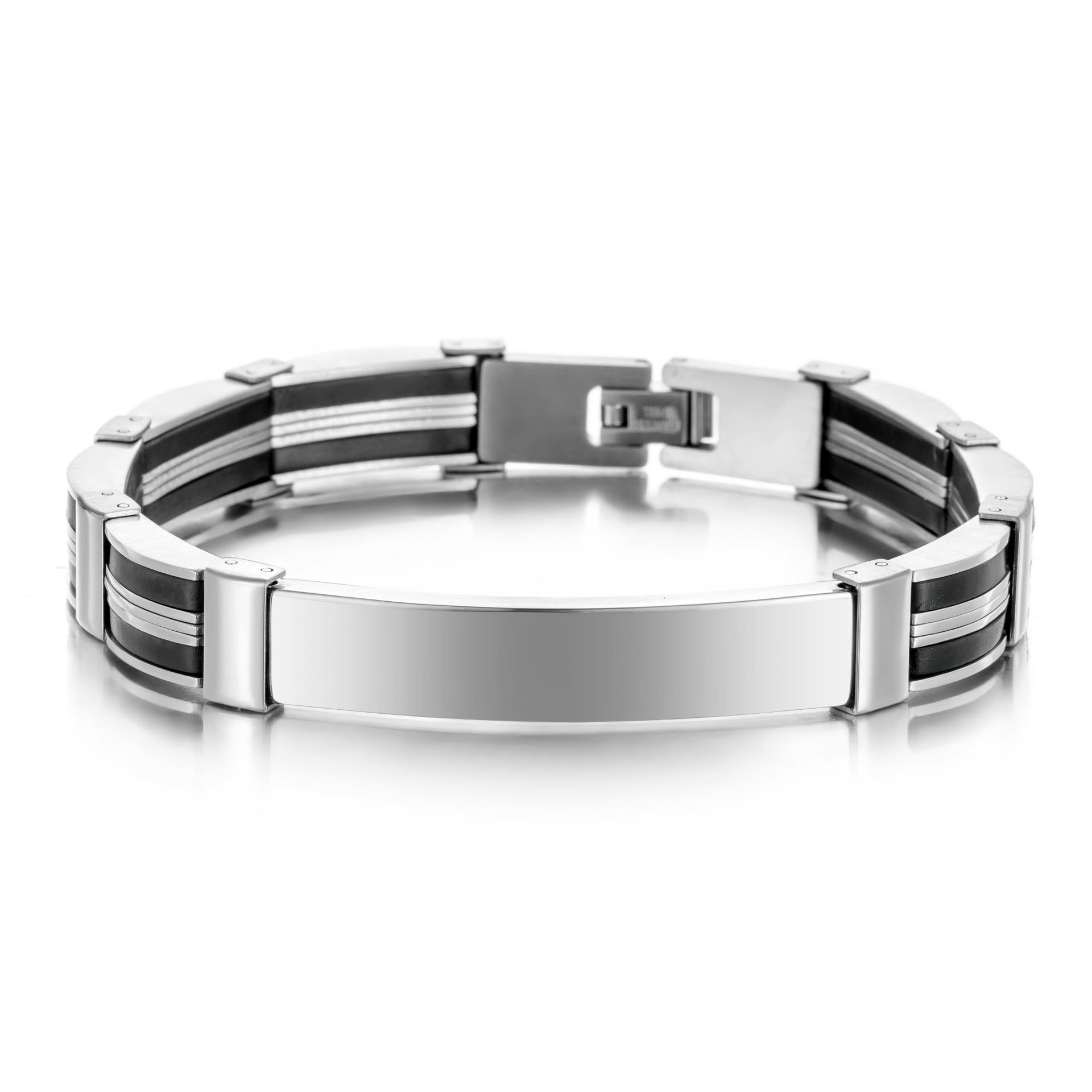 Punk Custom TEXT Name Men Stai – Silicone Band Women Bewertung und Preis