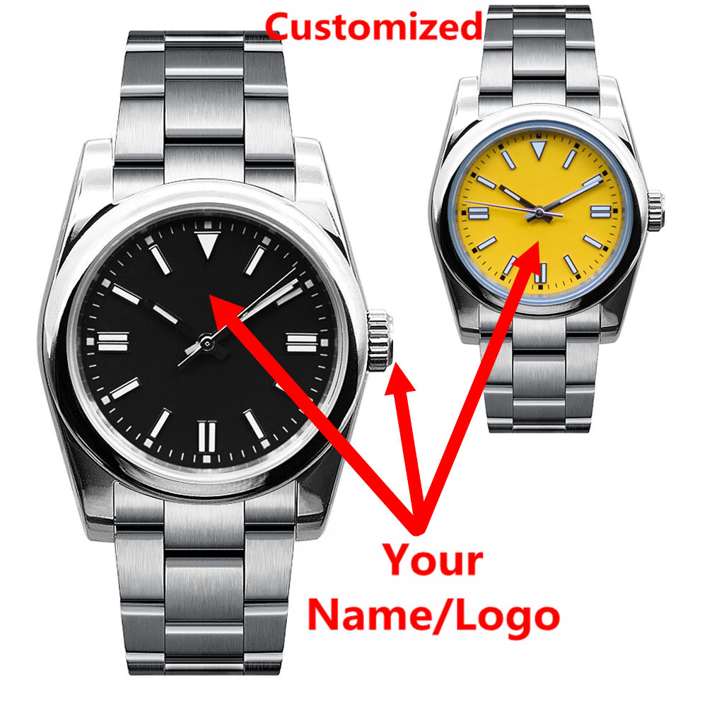 Custom Logo Mens Watch Sapphir – Stainless Bracelet Diver Bewertung und Preis