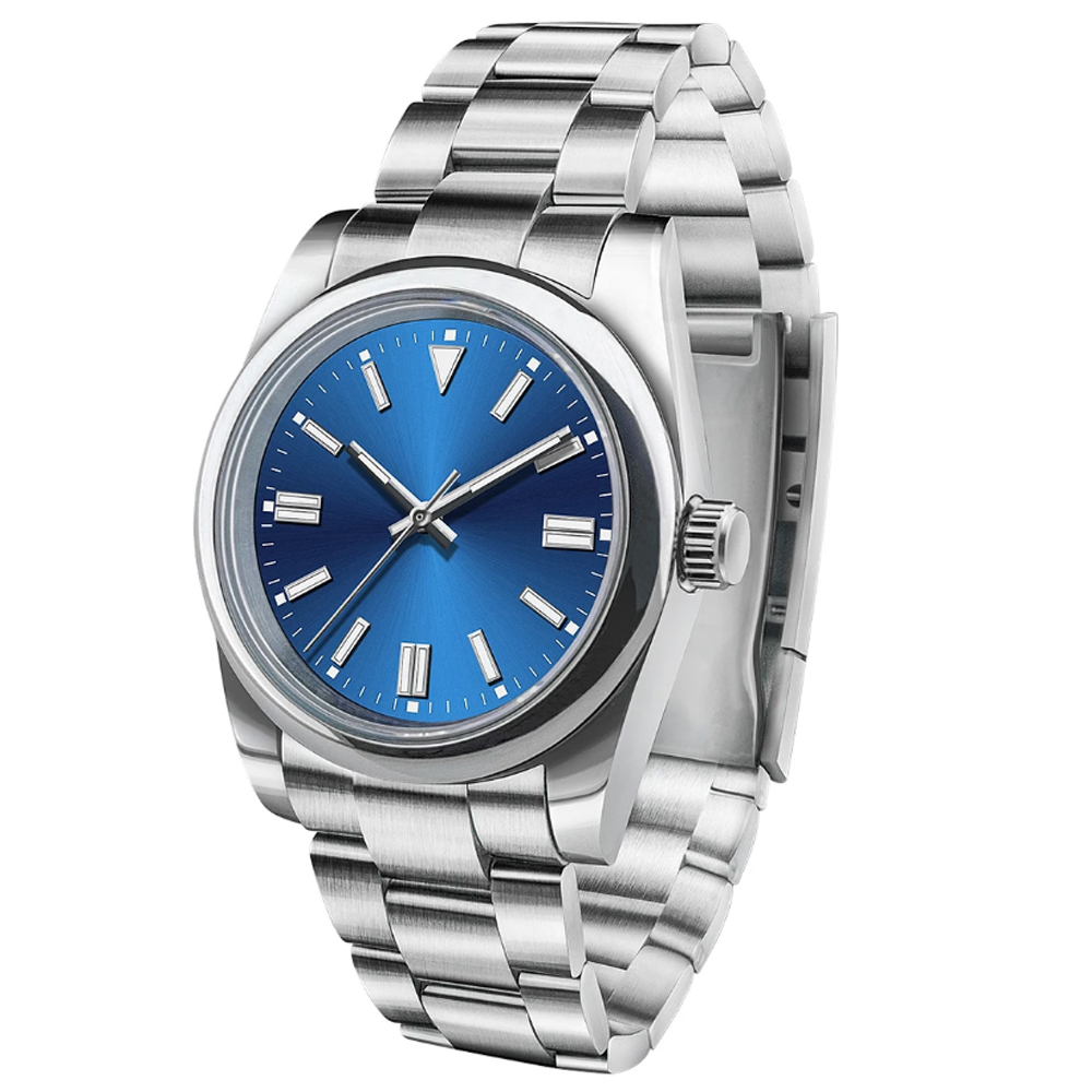 Custom Logo Mens Watch Sapphir – Stainless Bracelet Diver Bewertung und Preis