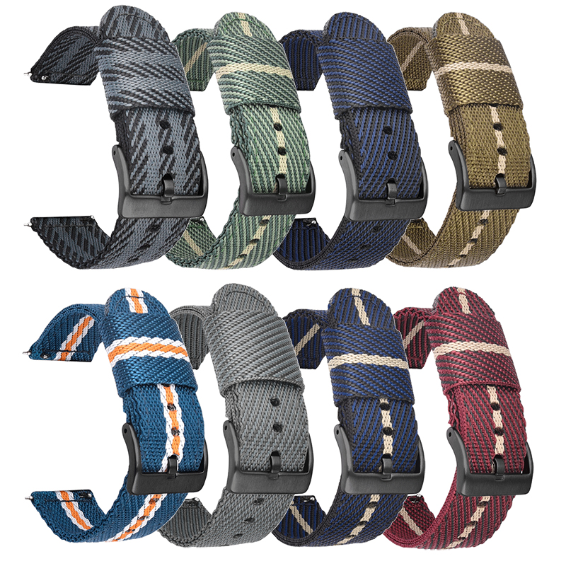 Woven Nylon Strap 18mm 20mm 22 – Nato Strap Nylon Bewertung und Preis