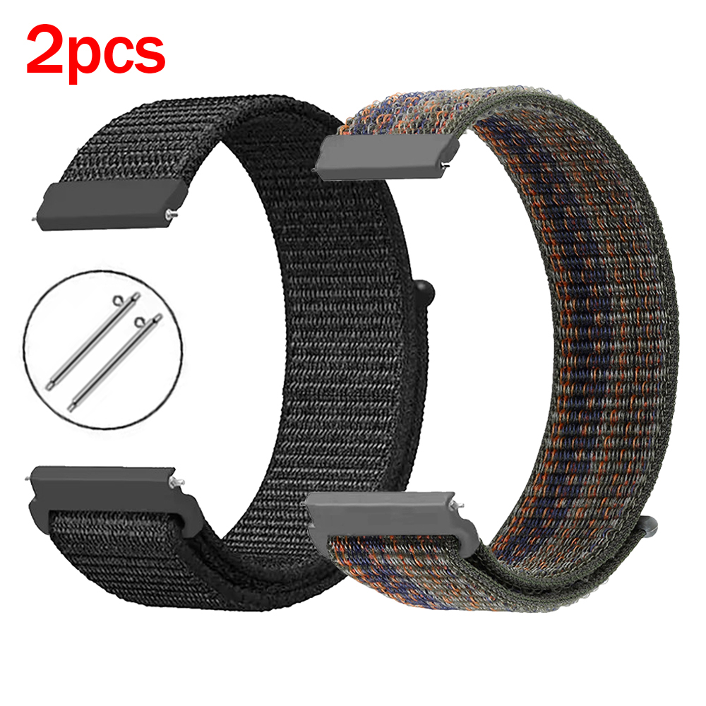2Pcs 22mm Nylon Sport Strap Fo – Sport Loop Velcro Bewertung und Preis