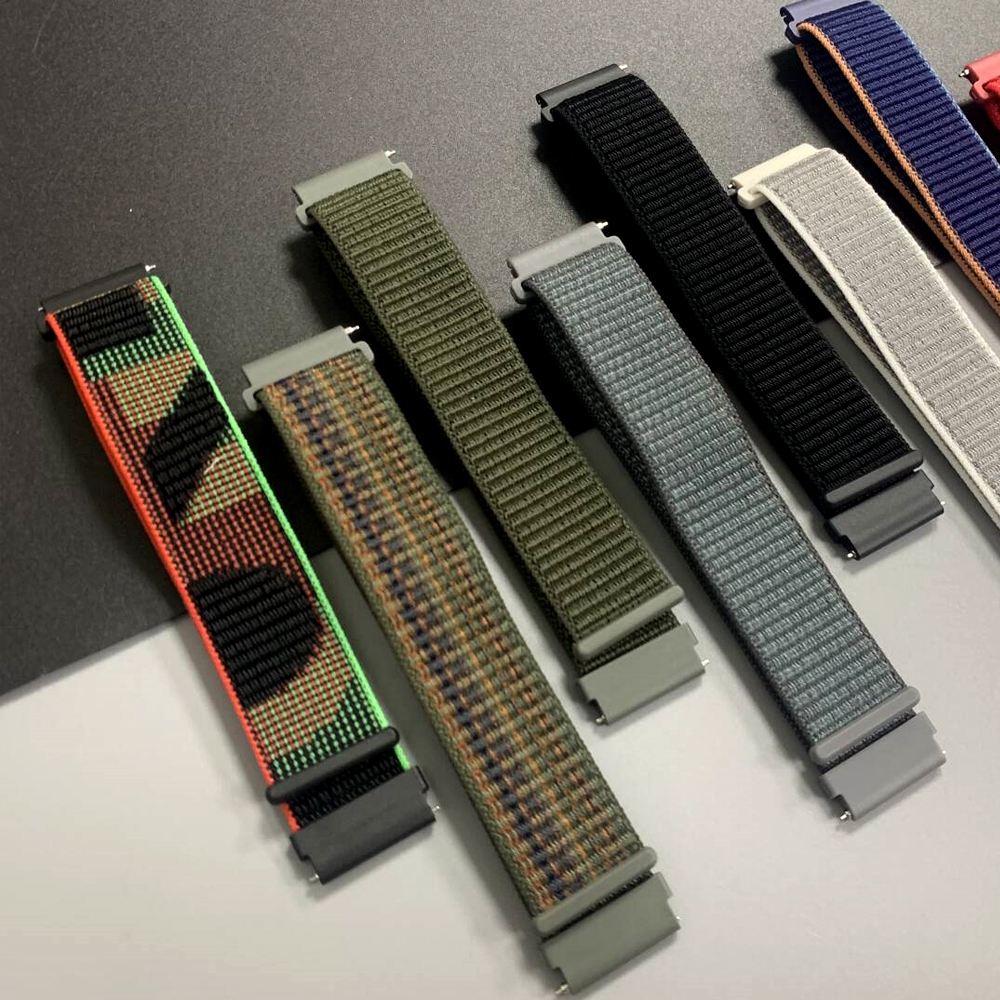 2Pcs 22mm Nylon Sport Strap Fo – Sport Loop Velcro Bewertung und Preis